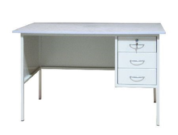 Стол металлический однотумбовый СМ-1