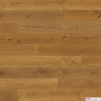 Декор паркетной доски Haro Дуб Маркант Браш 4V 1-пол., масло 528682 фронт
