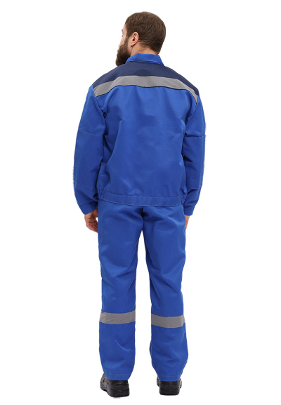 Костюм "ЛЕГИОН" куртка/полукомб. ВАСИЛЕК/Т.СИНИЙ