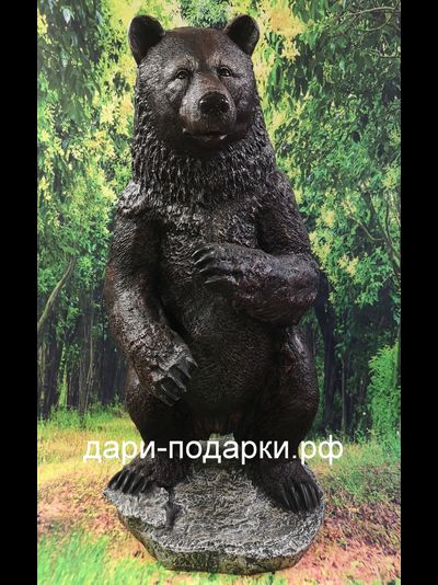Медведь - символ силы, мудрости и защиты  73*34см   2,8 кг  полистоун  Россия 4877/016712