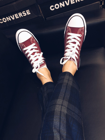Converse maroon mens sale