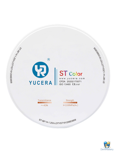 YUCERA Zirconia ST Color - Цирконий с естественной красотой