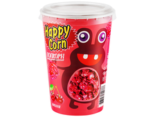 Воздушная кукуруза &quot;Happy Corn&quot; в стакане, ВИШНЯ, 85 гр.