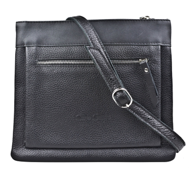 Кожаная женская сумка Olbia black (арт. 8041-01)