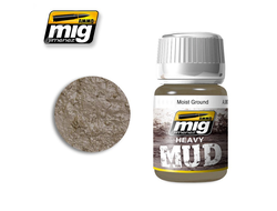 Ammo MIG: Жидкость для нанесения текстурной грязи Moist Ground (35 мл.)