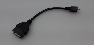 Переходник USB гнездо - micro USB штекер (2  шт.)