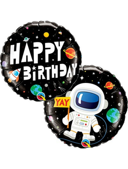 Фольгированный шар с рисунком 18 дюймов (45 см)