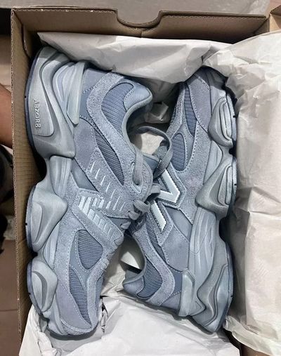 New Balance 9060 Deep Grey С Мехом