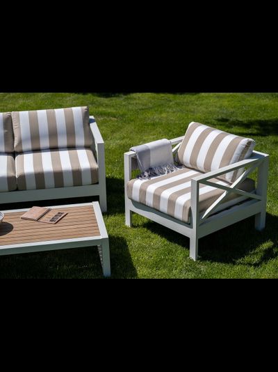 Диванная группа из алюминия MIA XL