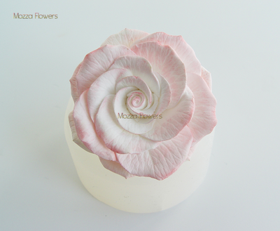 "Роза №5. Плоская" силиконовая форма