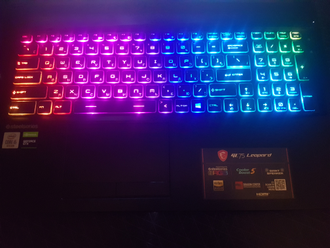 MSI GP75 LEOPARD 9SE-849RU ( 17.3 FHD IPS 144HZ I7-9750H RTX2060(6GB) 16GB 1Tb + 256SSD )