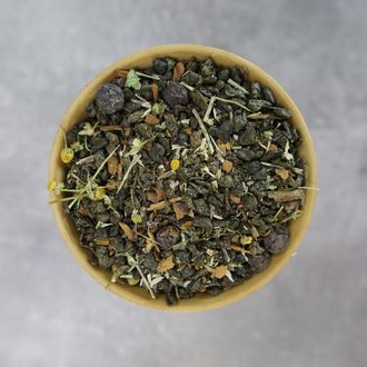 Зеленый чай с добавками "Силуэт императрицы" 200г