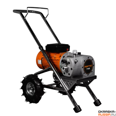 ASPRO 7100 аппарат для побелки известью стен и потолка
