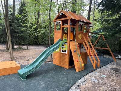 Детская площадка IgraGrad Клубный домик 2 с трубой
