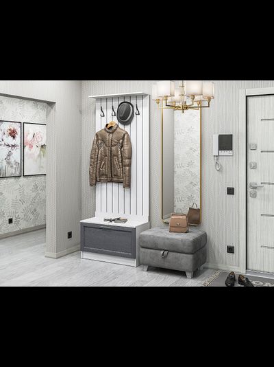 Стиль-01 Graphite Softwood/Белый