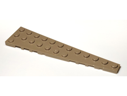 Wedge, Plate 12 x 3 Right, Dark Tan (47398 / 6310957 / 6459335)
