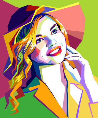 Портреты в стиле WPAP