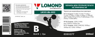Чернила для широкоформатной печати Lomond LH101-Bk-002