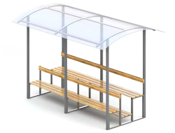 1526 Трибуна с навесом