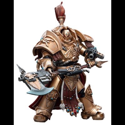 Алларус Терминатор Кустодес - Хранитель (Warhammer 40k) - КОЛЛЕКЦИОННАЯ ФИГУРКА 1/18 Adeptus Custodes Allarus Custodian Osyr Archimaxes (JT3921) - JOYTOY