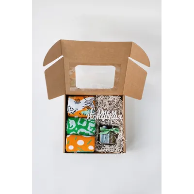 Подарочный набор "С днём рождения яркий"