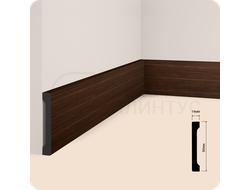 Плинтус напольный из дюрополимера HIWOOD B90V1 BR396