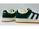 Зимние кроссовки Adidas Campus 00s Green White With Fur
