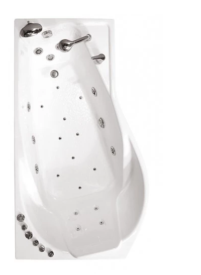 Акриловая ванна Triton Мишель Правая,180х96x64 см