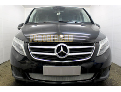 Защита радиатора Mercedes-Benz V-Klass II 2014- chrome