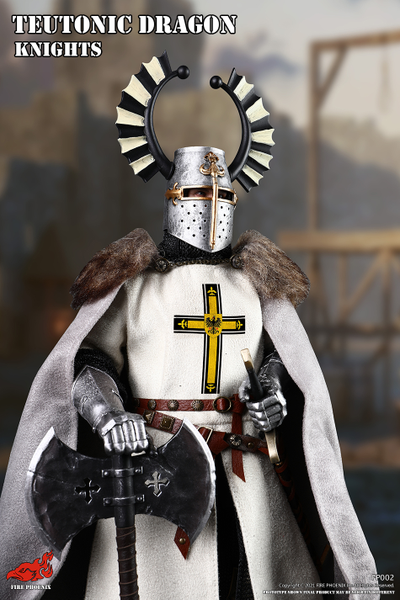 Рыцарь тевтонского ордена - Коллекционная ФИГУРКА 1/6 TEUTONIC DRAGON KNIGHT (FP002) - FIRE PHOENIX