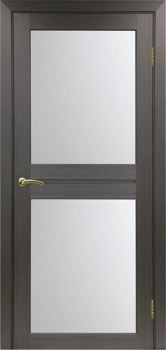 Межкомнатная дверь "Турин-520.212" венге (стекло сатинато)