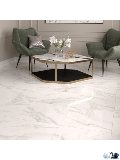 Керамогранит Gracia Ceramica Carrara Premium white PG 01 60 х 60 см мрамор