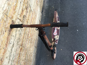 Самокат ORZ Relishing Zoom 230-230 мм Коричневый