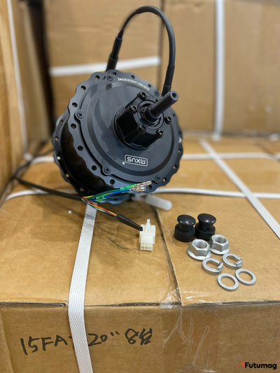 Мотор-колесо редукторное MXUS GDR-15FAT - 750Вт