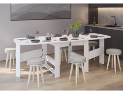 Стол-книжка 1-66 Белый