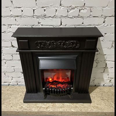 Электрокамин Кельн BL с очагом Fobos