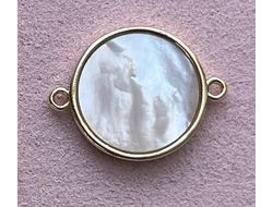 Коннектор диск 15х19мм