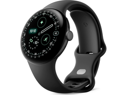 Google Pixel Watch 4 41mm Wi-Fi Matte Black with Obsidian Active Band