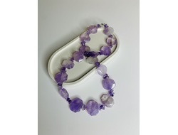 Бусы из аметиста