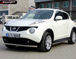 Защита переднего бампера для NISSAN JUKE (2010-н.в.) (Турция)