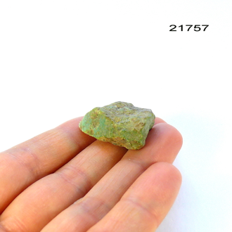 Бирюза натуральная (необработанная) Казахстан арт.21757: 6,3г - 26*19*10мм