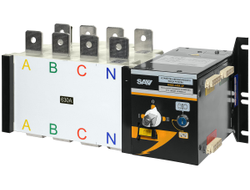 Реверсивный рубильник АВР (устройство автоматического ввода резерва) SHIQ5-630 4P, 019927