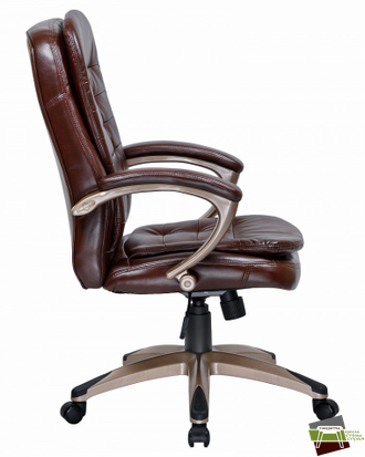 Офисное кресло для руководителей Dobrin Donald коричневый