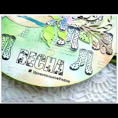 ФП штамп &quot;Весна&quot; (слово)