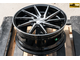 Комплект дисков R16 7,0J ET+36 5*100 Vossen CVT Черный глянец с полированными лучами (G560)