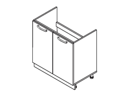 Кухонный Стол Равенна Шайн Н80м