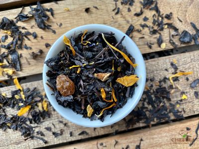 Чай черный Душистый персик (мешки по 10кг)