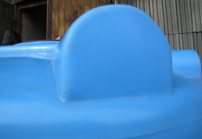 Площадка для установки поплавкового клапана для наполнения емкости ЭВЛ1000