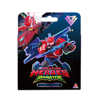 Игрушка Dinoster Раптор Болт Винг Робот-конструктор 11см 43754