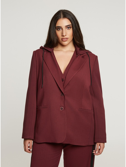 Женская блузка с принтом большого размера в модном бутике XLady